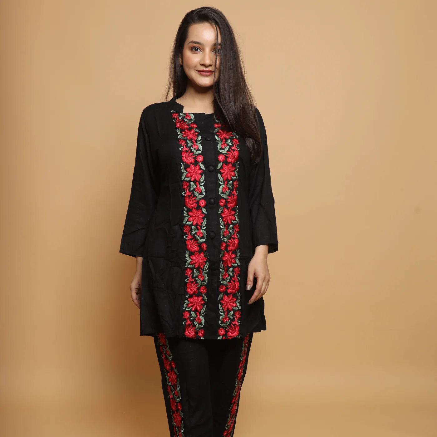 Black Thread Cord Set